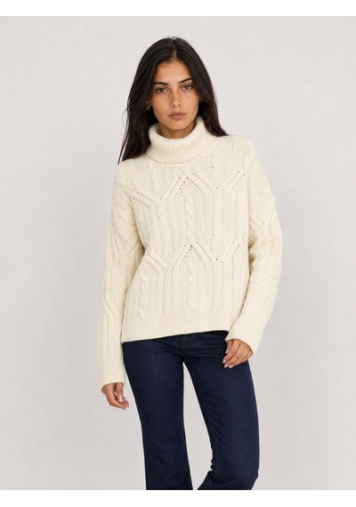 Loft Regular Fit Kadın Kazak Lf2040509 Q1.v1 Ekru