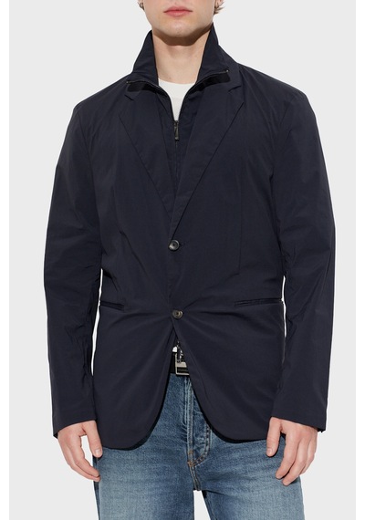 Emporio Armani Logolu Çıkarılabilir Dik Yaka Düğmeli Ceket Erkek Ceket Em007078 Af27876 Ub118 Lacivert Emporio Armani Logolu Çıkarılabilir Dik Yaka Düğmeli Ceket Erkek Ceket Em007078 Af27876 Ub118 Lacivert