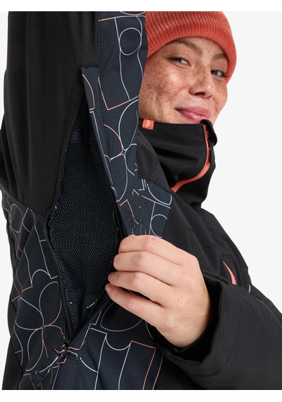 Roxy Galaxy Kadın Kayak/snowboard Montu-erjtj03531 Siyah