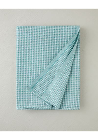 Modern Grid Tek Kişilik Pike 150x220 Cm Seledon