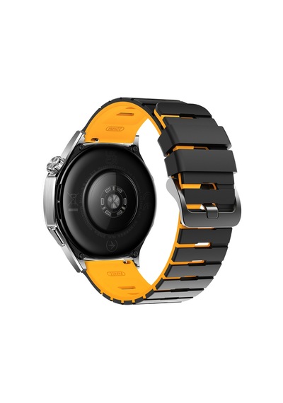 Huawei Watch Gt 6/5/4/3/2 Pro 46mm Ultimate Se Elite Kordon Double Soft Yumuşak Silikon Band Str-27