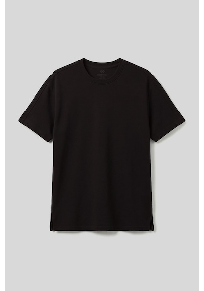 Kahverengi Rahat Form Esnek Nefes Alabilir Erkek T-shirt - 88495