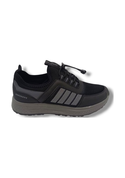 Wanderfull İnfinity 4266-25 Anorak Slip On Erkek Sneaker Siyah Füme Siyah