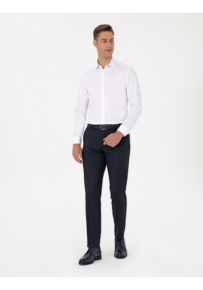 Pierre Cardin Erkek Beyaz Gömlek Desenli 50312180-vr013 Beyaz