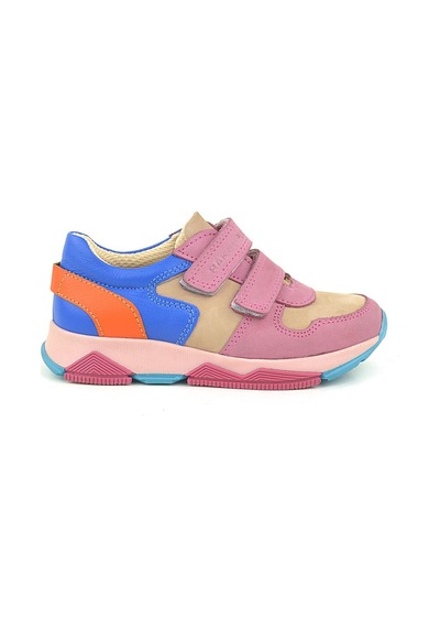 Rakerplus Hakiki Deri Pembe Çocuk Sneakers Spor Ayakkabı - 26 Pembe
