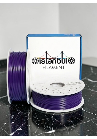 3d Baskı Abs Filament Mor 1 Kg Ø 1,75mm 0,05 Mm Bambu Lab Uyumlu 1.75mm