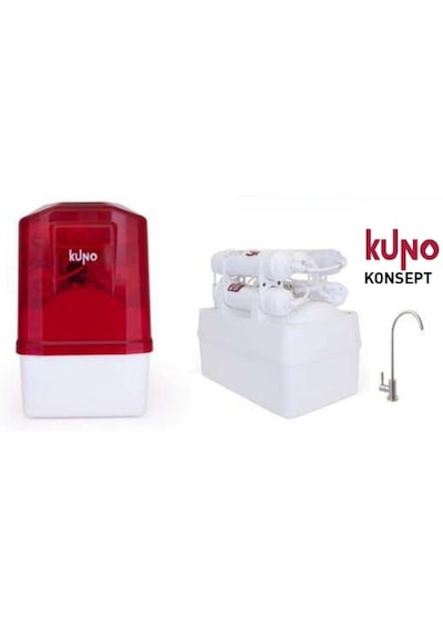 Kuno Pyramıd Lüx 5a Pompasız 8 Lt. Arıtma Cihazı