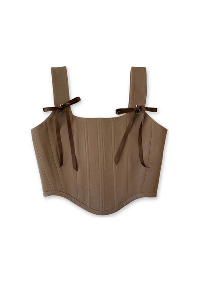 L'aura Corset Vizon Rengi Bayan Korse Büstiyer