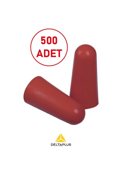Conic Display 500 Çift Kulak Tıkacı Tek Kullanımlık, Gürültü Azaltıcı İş Güvenliği Tıkacı