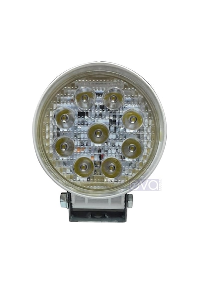 Tekne Beyaz Aydınlatma Lamba 9 Ledli Yuvarlak Offroad Jeep Vs Beyaz