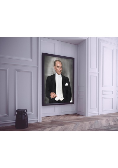 Atatürk Portre Kanvas Tablo Ata22082-6