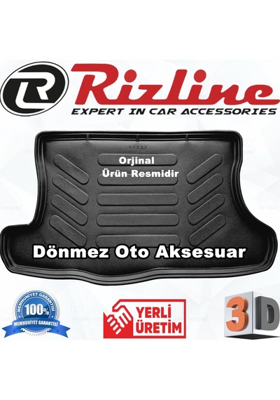 Ford Fusion 3D Bagaj Havuzu Paspası 2002-2012 Arası Rizline N11.5040