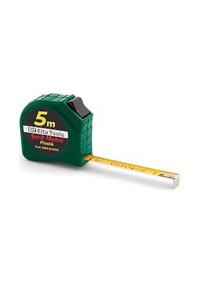 Elta Plastik Şerit Metre 5 M 5884260005 5 Metre