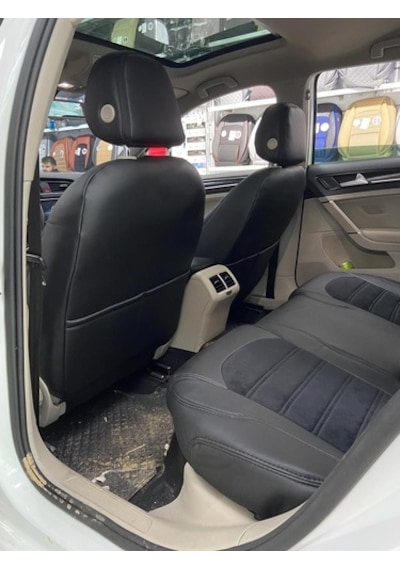 Volkswagen Golf 7 Araca Özel Oto Koltuk Kılıfı (461092393)
