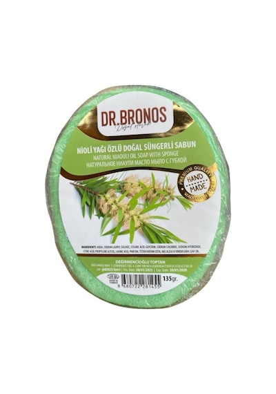 Dr. Bronos Nioli Yağı Özlü Doğal Süngerli Sabun 135 Gr