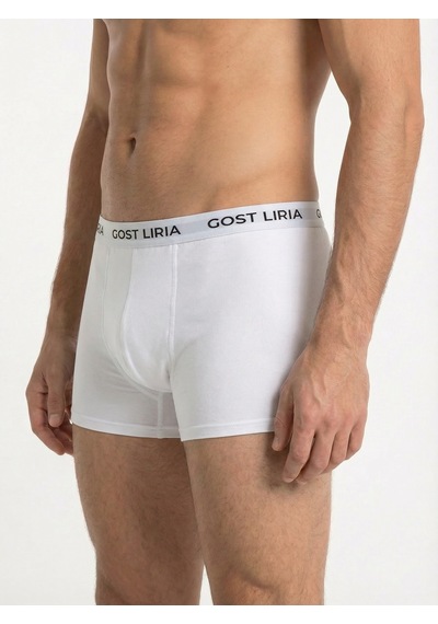 Gost Liria - Bare Erkek Boxer Beyaz Beyaz
