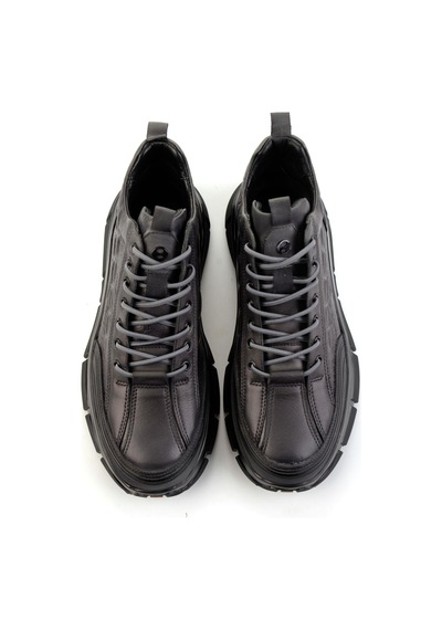 Bambi Gri Hakiki Deri Erkek Bot & Bootie E02398400103 Gri
