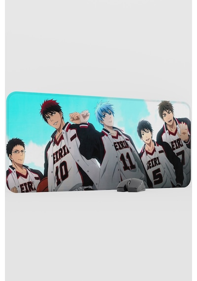 Kuroko No Basket Anime V4 - 90x40 Xxl Gaming Kauçuk Kaymaz Taban Mouse Pad Fare Altlığı