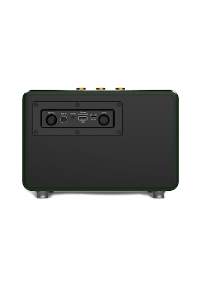 Linktech M407 Premium Retro 50 W Bluetooth Hoparlör + 2 Adet Mikrofon