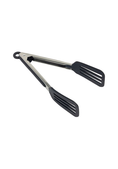 26cm Delikli Maşa Plastik Siyah