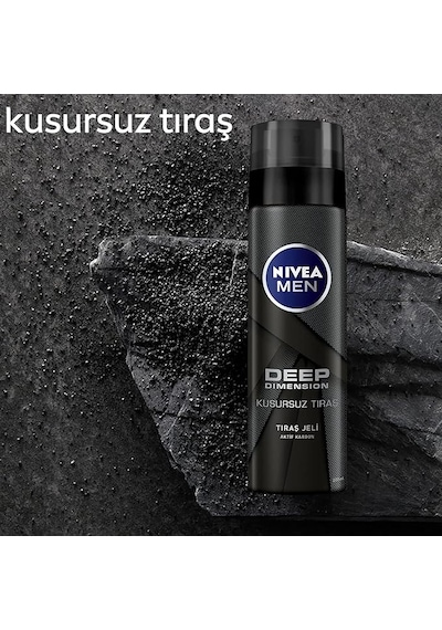 Nıvea Men Deep Dimension Tıraş Jeli 200ml X 2 Adet