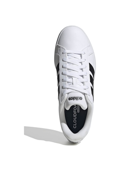 Adidas Grand Court Base 3.0 Siyah Erkek Sneaker 000000000102688133 Siyah-beyaz