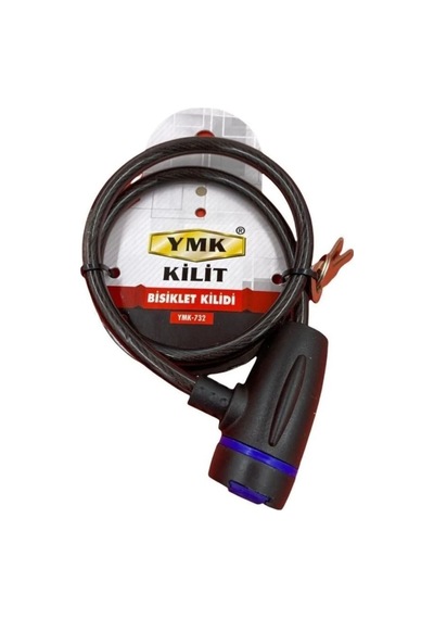 Ymk-732 Bisiklet Kilidi 65cm Beyaz - Siyah
