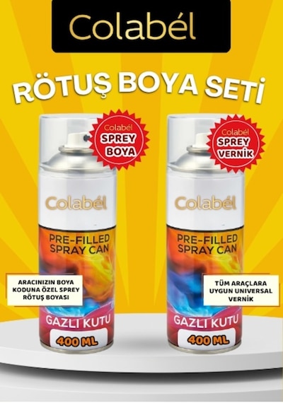 Kia Kod: Css Sırıus Sılver 400ml Sprey Rötuş Boya + Vernik + Astar