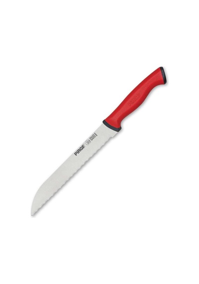 Pirge Duo Ekmek Bıçağı Pro 17,5 Cm Kırmızı