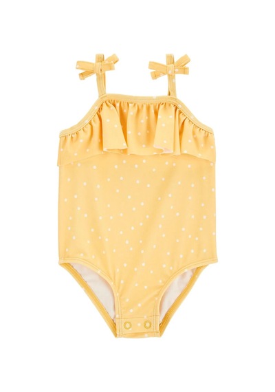 Carter's Kız Bebek Kız Bebek Mayo Sarı
