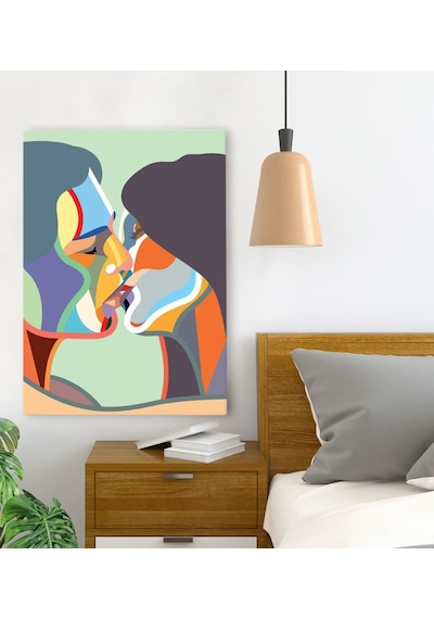 Bk Gift Yatak Odası Konseptli Kanvas Tablo 70x100cm-20