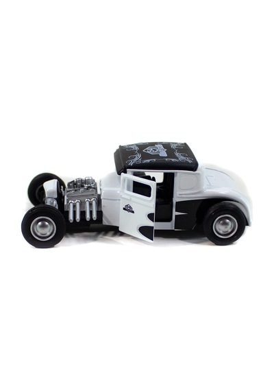 Metal Madmax Yarış Aracı Beyaz Renk