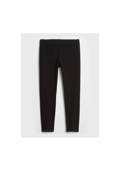 Gap Kız Çocuk Jersey Leggings Tayt 802491001 Siyah