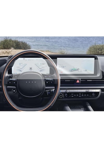Hyundai Ioniq 6 Mat Ekran Koruyucu Multimedya Dijital Kadran