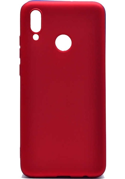 Huawei P Smart 2019 - Kılıf Mat Soft Renkli Esnek Premier Silikon Kapak