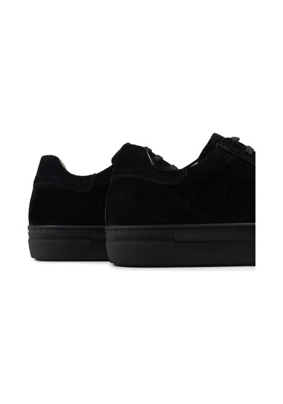 Deery Hakiki Süet Siyah Sneaker Kadın Ayakkabı - Z1681zsyhc03 Siyah
