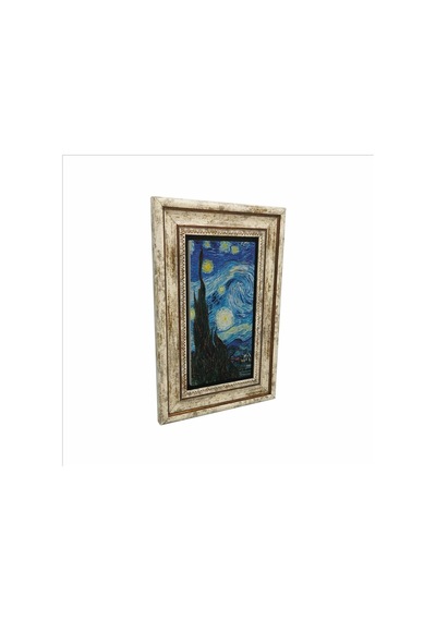 Yıldızlı Gece -van Gogh Baskılı Taş Tablo 20x30