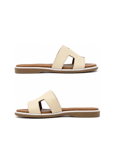 N Napa Shoe Np.1202.bej Deri Terlik