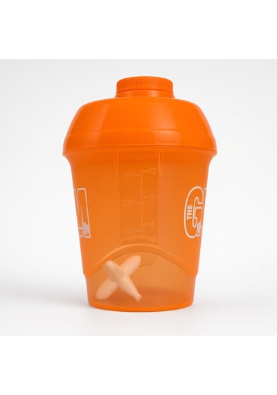 Gym Shaker 400 Ml Ölçekli Sızdırmaz Kapaklı Protein Shaker Turuncu