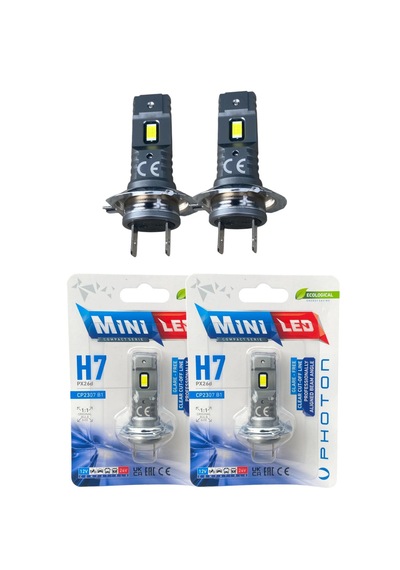 Photon Mını H7 12-24v Compact Led Teklı Blıster Cp2307 B1