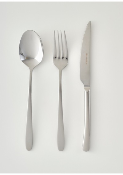 Bella Maison Floransa 36 Parça Çatal Kaşık Bıçak Seti Silver Silver