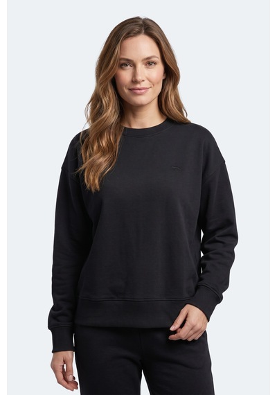 Slazenger Kunto I Kadın Siyah Sweatshırt
