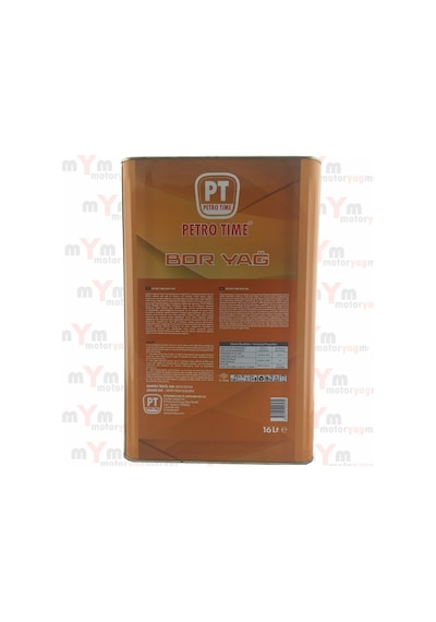 Petro Time Bor Yağı Metal İşleme Sıvısı Teneke 15 L