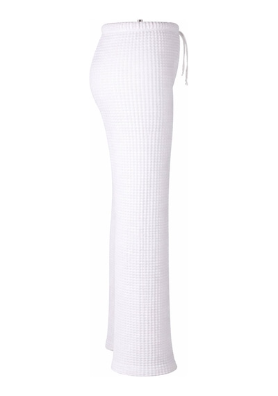 Trender Gofre Kadın Pantolon 2498 Ekru