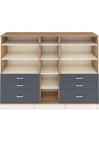 Hyperion Dolap 10 Raflı 6 Çekmeceli 220x44x163 Çam-aytaşı/antras Çam-aytaşı/antrasit Hyperion Dolap 10 Raflı 6 Çekmeceli 220x44x163 Çam-aytaşı/antras Çam-aytaşı/antrasit