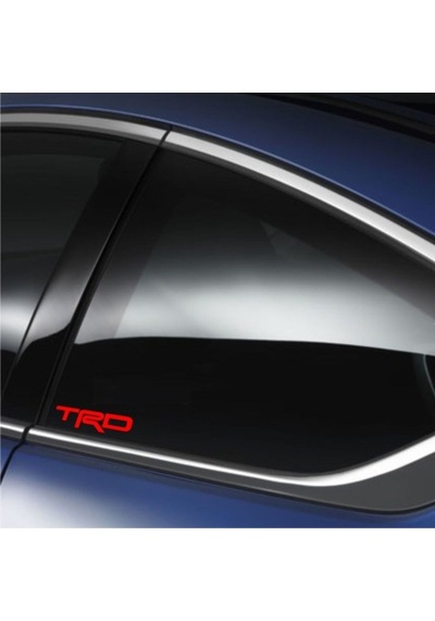 Trd Araba Arka Cam Araç Sticker Yapıştırma 2Adet Trd Araba Arka Cam Araç Sticker Yapıştırma 2Adet