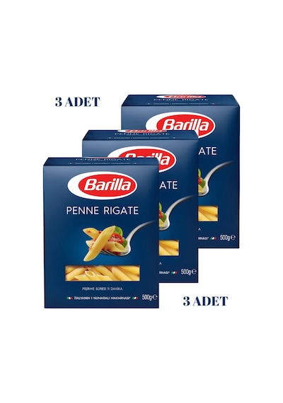 Barilla Penne Rigate Kalem 3 x 500 G