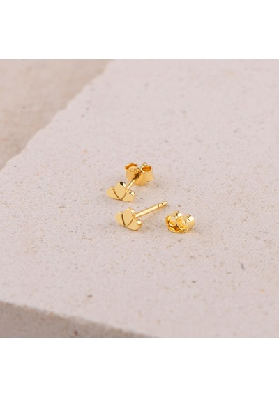 Goldkupe 14 Ayar Altın Minik Bulut Küpe 0,58 Gr-1818