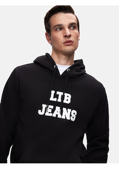 Ltb Baskılı Kapüşonlu Siyah Sweatshırt 011258652260069 200 Siyah