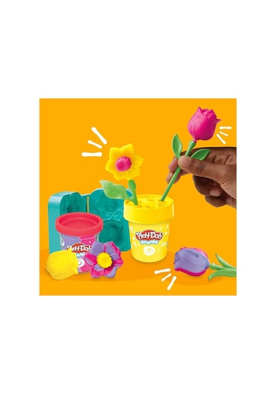 Play-doh Lale Ve Nergis Sanat Çiçek Seti G2476-g2478 Karışık Set